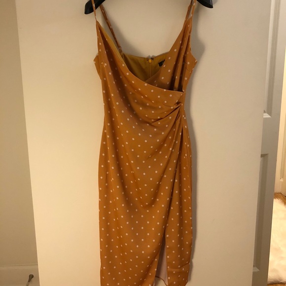 Yellow polka dot Dynamite dress - Picture 8 of 12